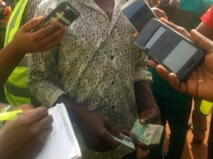 2 caught with 43 PVCs at Benue polling unit
