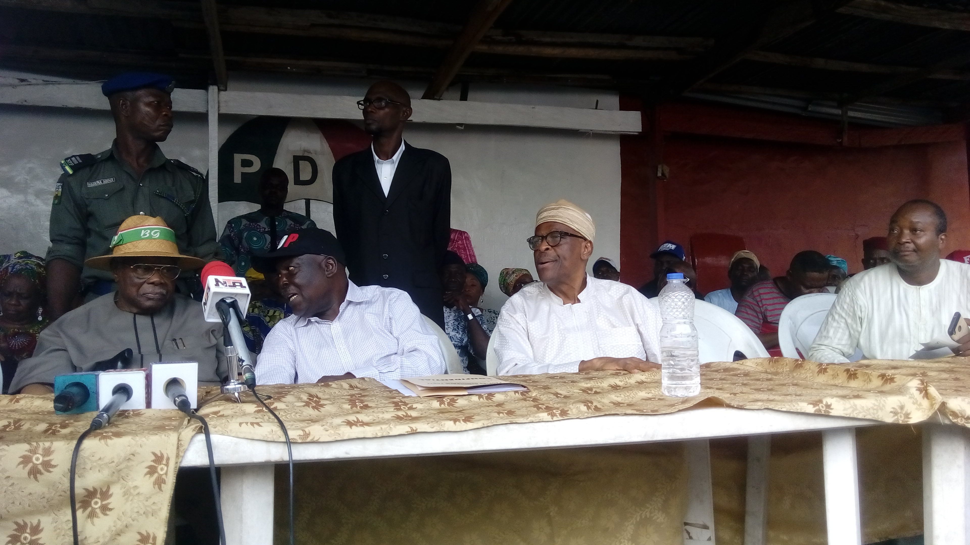 From L, Olabode George, Adegbola Dominic and others during the event