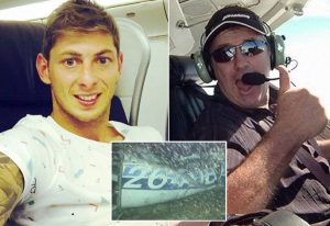 Emiliano Sala (l), David Ibbotson (r)