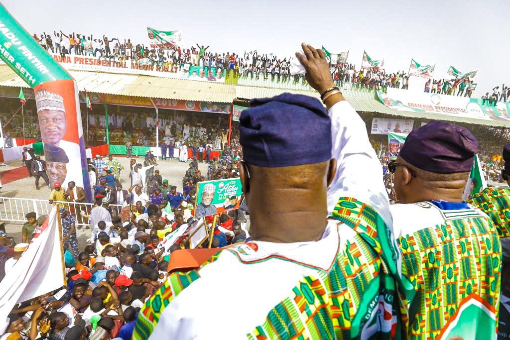 Atiku (l), Secondus (r)