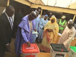 How Buhari, Aisha voted in Daura