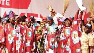 PDP lawmakers join APC as Buhari campaigns in Ekiti