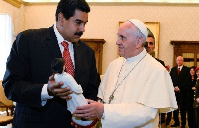 Pope-Francis-Maduro-afp