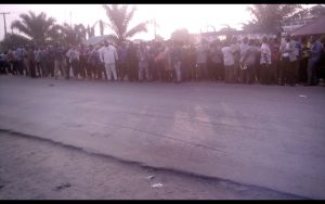 Imo Collation, Returning Officers stranded at INEC office