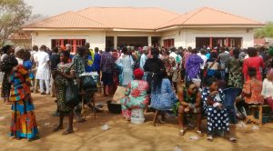 VOTERS WAITING