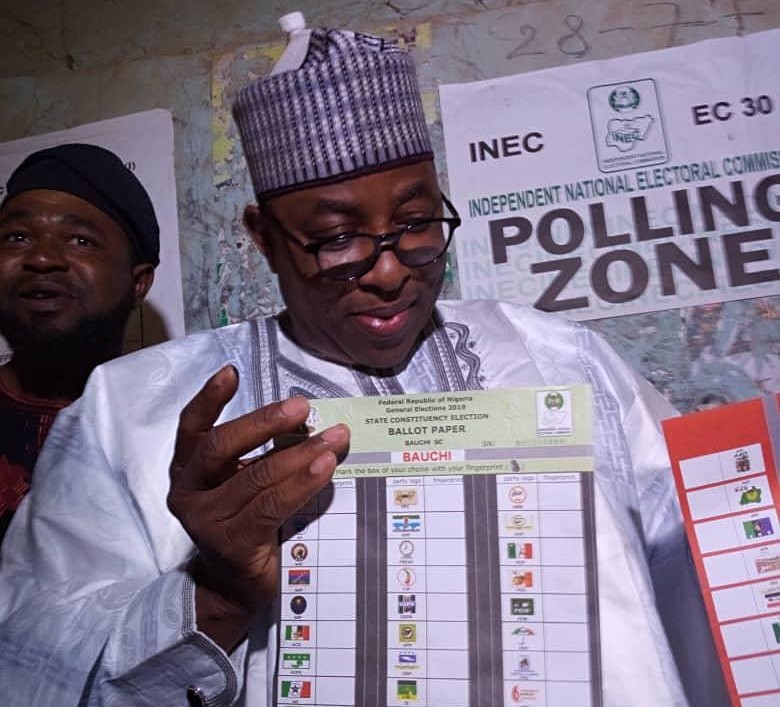 Governor Mohammed Abubakar