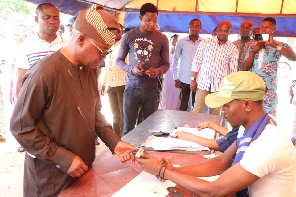 Governor Gboyega Oyetola