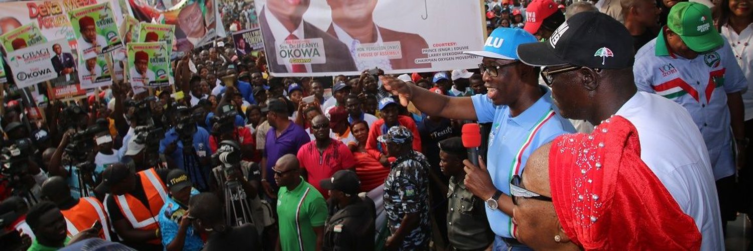 Okowa crushes Ogboru in Delta guber election with 709,336 votes