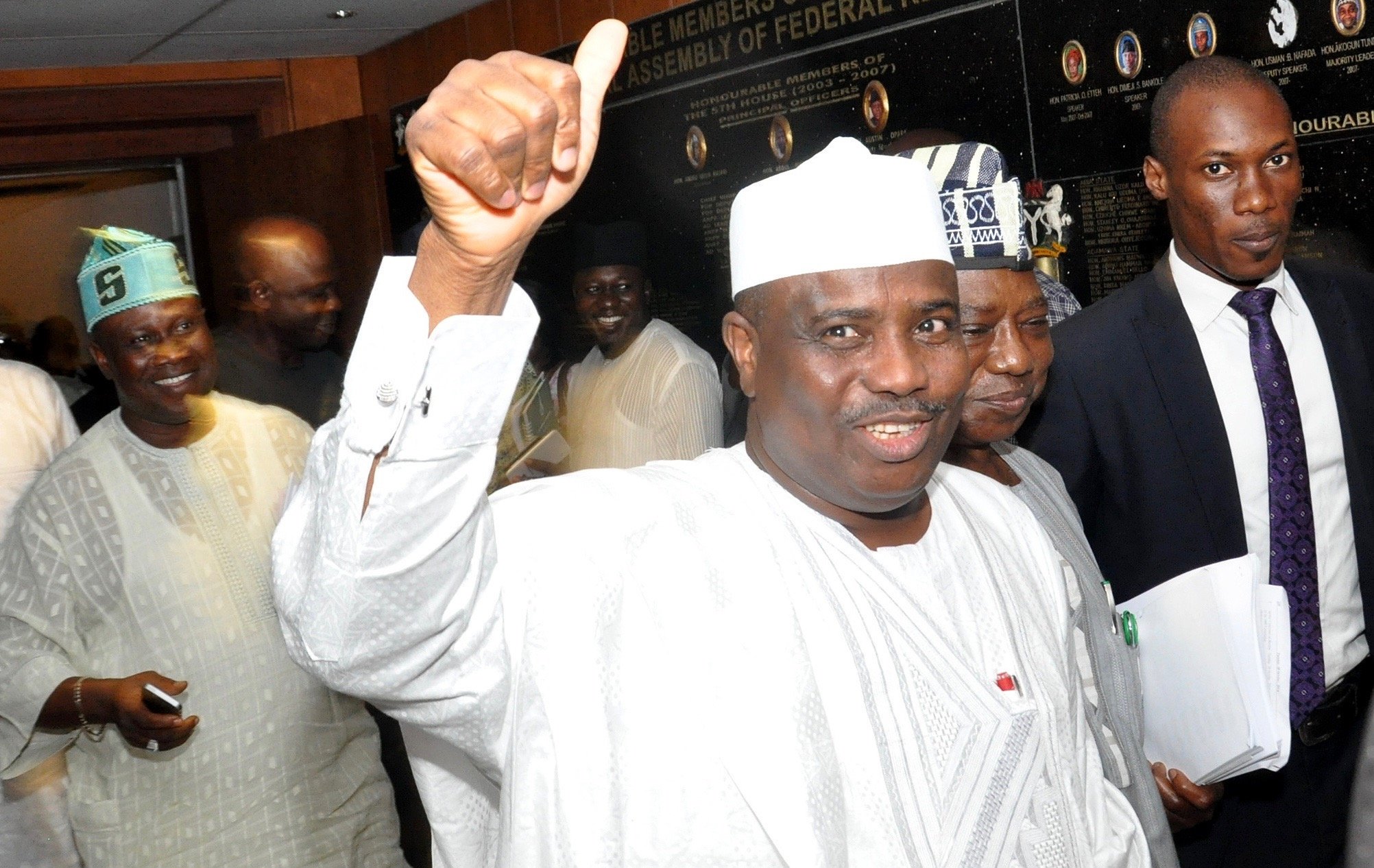 Secures second term after edging APC’s candidate with 342 votes