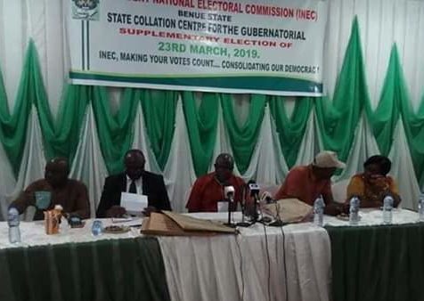 Benue rerun: Declaration slated for 3pm