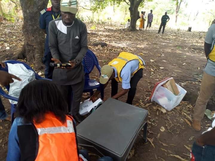 Benue Rerun: thugs disrupt voting, burn materials
