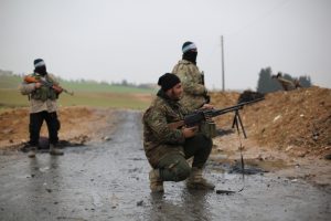 Turkey supports Syrian militia mobilized near Manbij