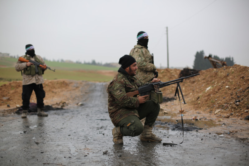 Turkey supports Syrian militia mobilized near Manbij