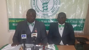 L-R-Dr.-Francis-Faduyile-President-NMA-and-Dr.-Olumuyiwa-Peter-Secretary-General-NMA-at-a-press-conference