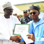 PIC.-5.INEC-COMMISSIONER-PRESENTING-CERTIFICATE-OF-RETURN-TO-MALAM-EL-RUFAI-IN-KADUNA