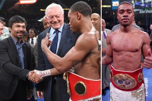 SPORT-PREVIEW-Pacquiao-Spence-Jr