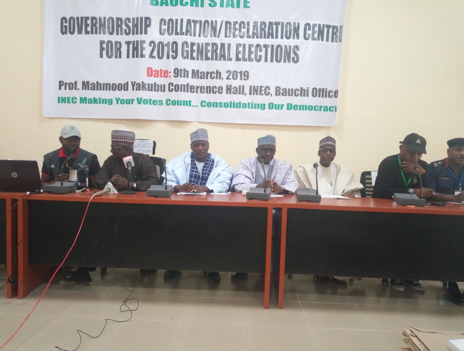 Bauchi rerun: INEC commences collation announcement of results as Mahmood warns against thuggery
