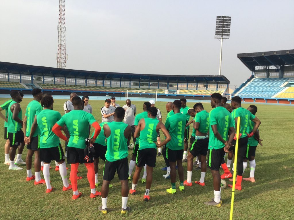 Super-eagles-training