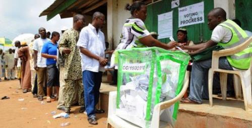 voting in progress