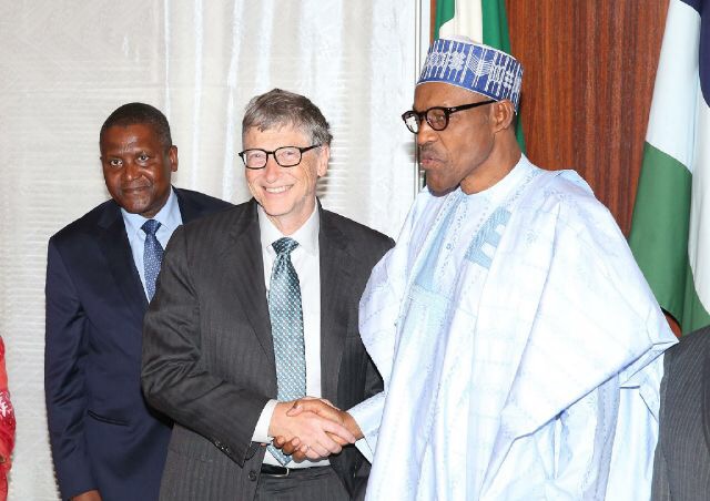 From-L-R-President-Mohammadu-Buhari-Mr-Bill-Gates-and-Alhaji-Aliko-Dangote-at-the-Presidential-Villa-Abuja
