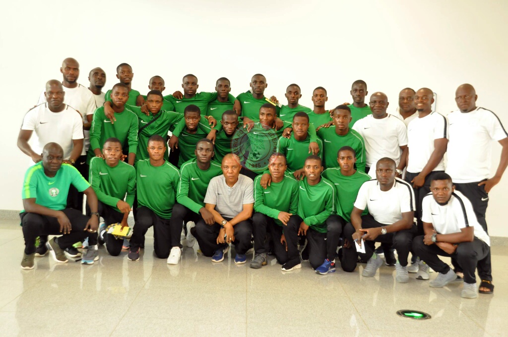 Golden Eaglets off to Tanzania for U-17 AFCON