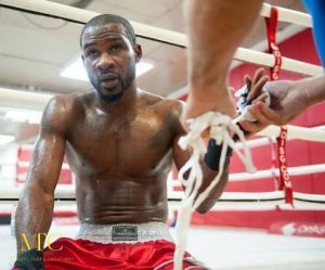Nigeria sensational boxer, Larry Ekundayo