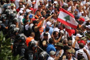 Protests in Lebanon as cabinet set to discuss austerity budget