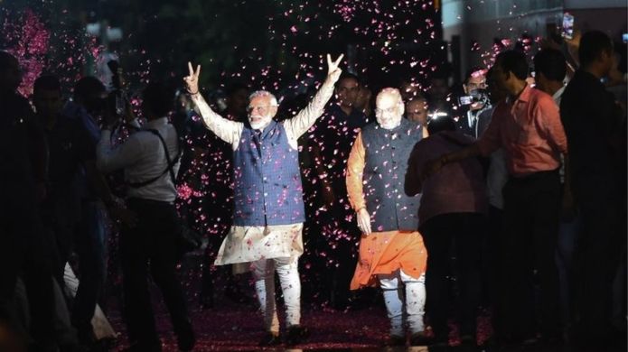 Indian elections: Modi thanks voters for ‘historic mandate’