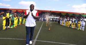 Ambode- African XI hold Ex- Eagles