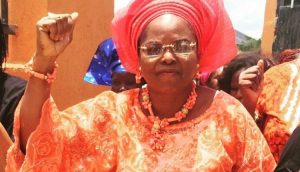 Buhari felicitates with Ganiyat Fawehinmi at 70
