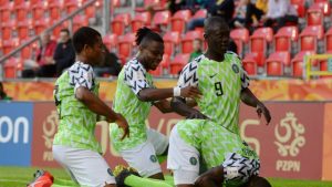 Flying Eagles maul Qatar 4-0 in opener
