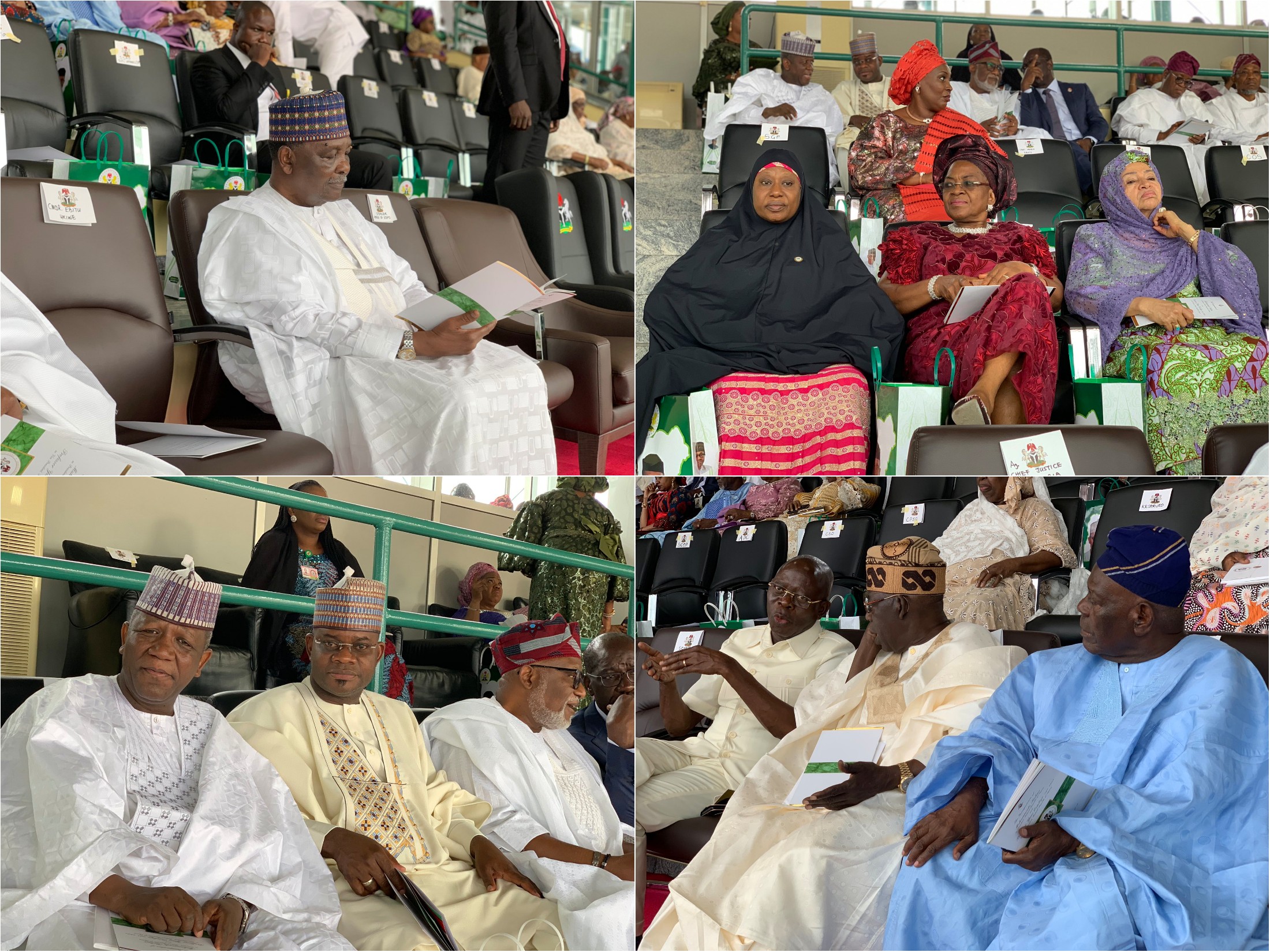 Dignitaries arrive Eagle Square for Buhari, Osinbajo inauguration