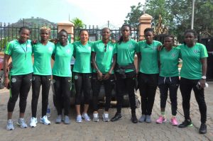 France 2019- Super Falcons arrive in Austria