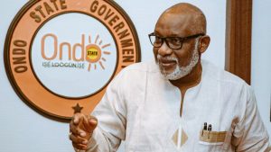 Governor of Ondo State, Rotimi Akeredolu,