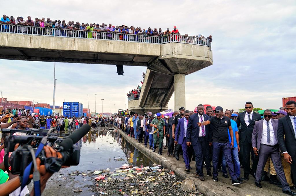 Gridlock- Sanwo-Olu visits Apapa, assures lasting solution