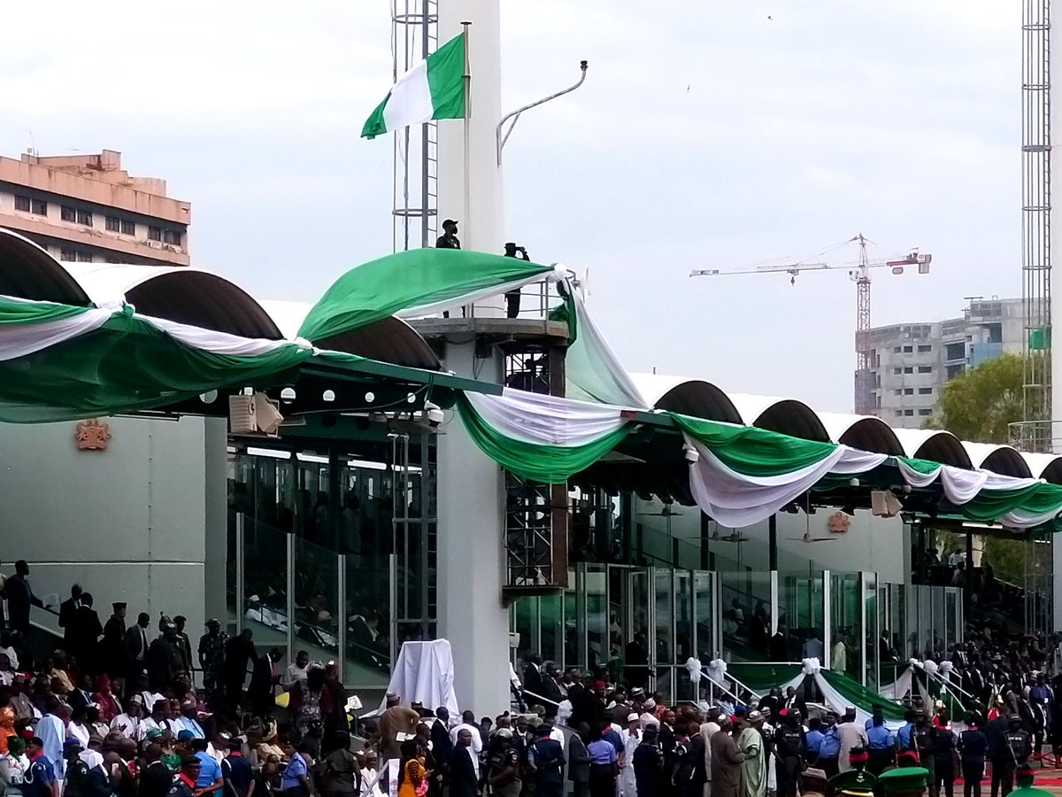 Inauguration: Eagle Square filled to capacity despite Govt’s ‘low-key’ plans