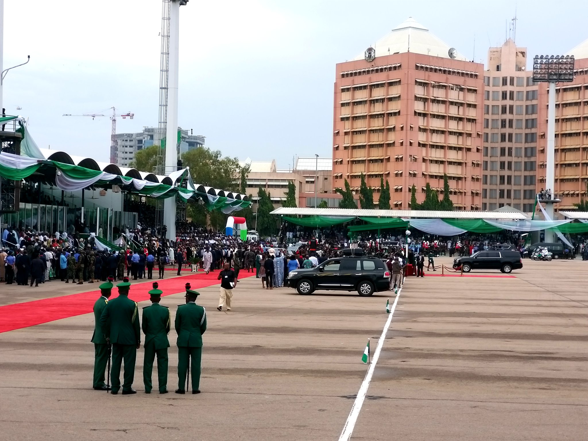 Security lockdown in Abuja for Buhari inauguration