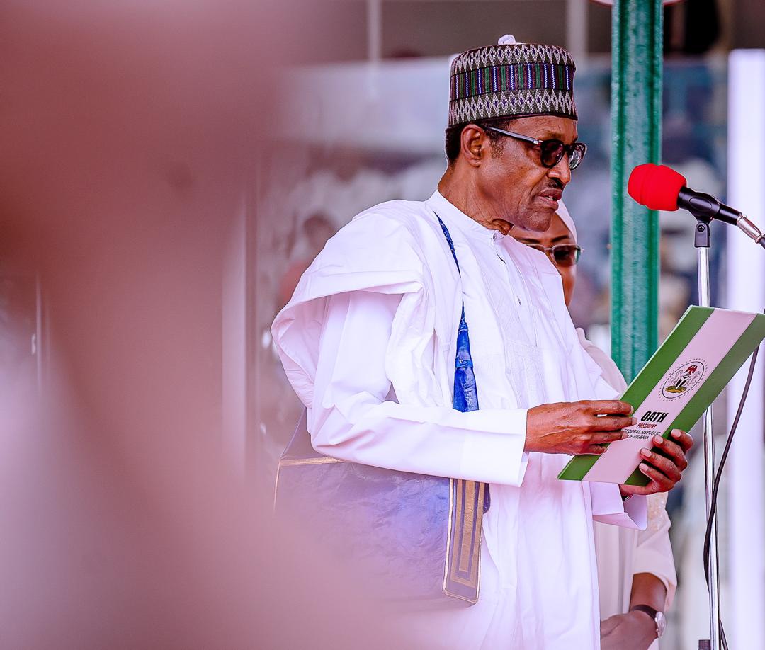 Buhari takes oath of office