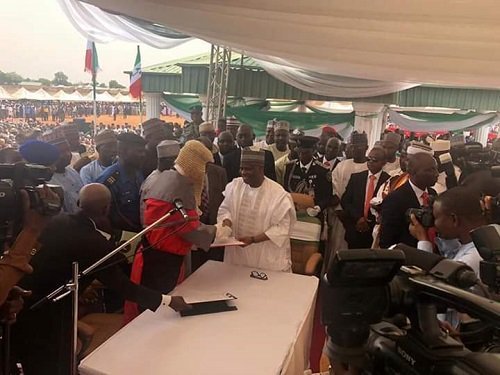 Sokoto: Governor Tambuwal sworn-in for second term