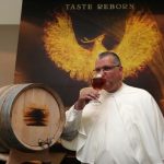 Rev Fr Karel tasting the beer (1)