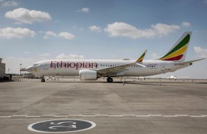 An Ethiopian Airlines aircraft experienced difficulties while attempting to land at the Murtala Muhammed International Airport Lagos