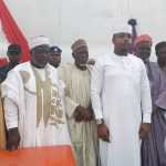 Uzoukwu with his guests on the occasion