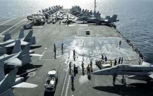 carrier group iran