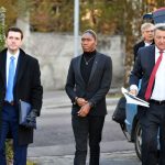 Caster Semenya and her lawyers arrived for a hearing at the Court of Arbitration for Sport.CreditHarold Cunningham/Agence France-Presse — Getty Images