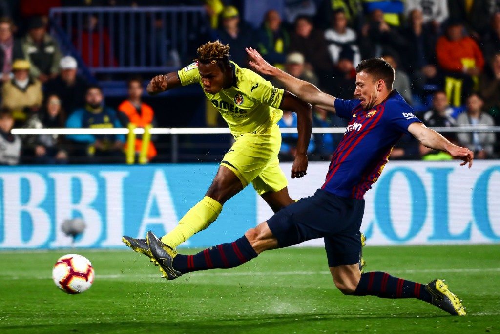 samuel-chukwueze-clement-lenglet-villarreal-barcelona-2019