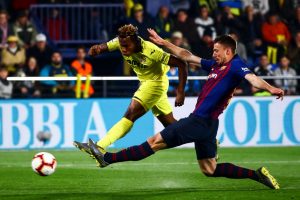 samuel-chukwueze-clement-lenglet-villarreal-barcelona-2019