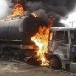 tanker fire