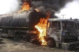 tanker fire
