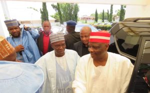Iliya (l),  Dankwambo (r) in 2018