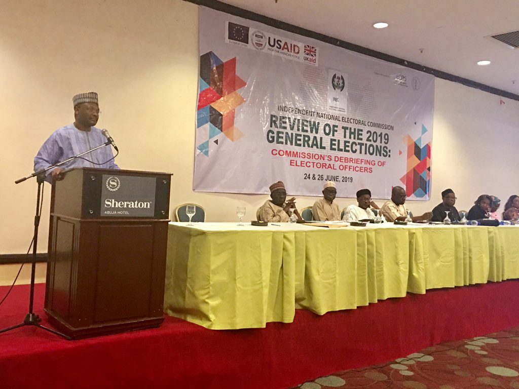 INEC chairman rates self best since 1999